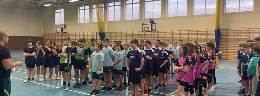 Zawody w piłkę ręczną dziewcząt i chłopców - Teresin 31 stycznia 2023